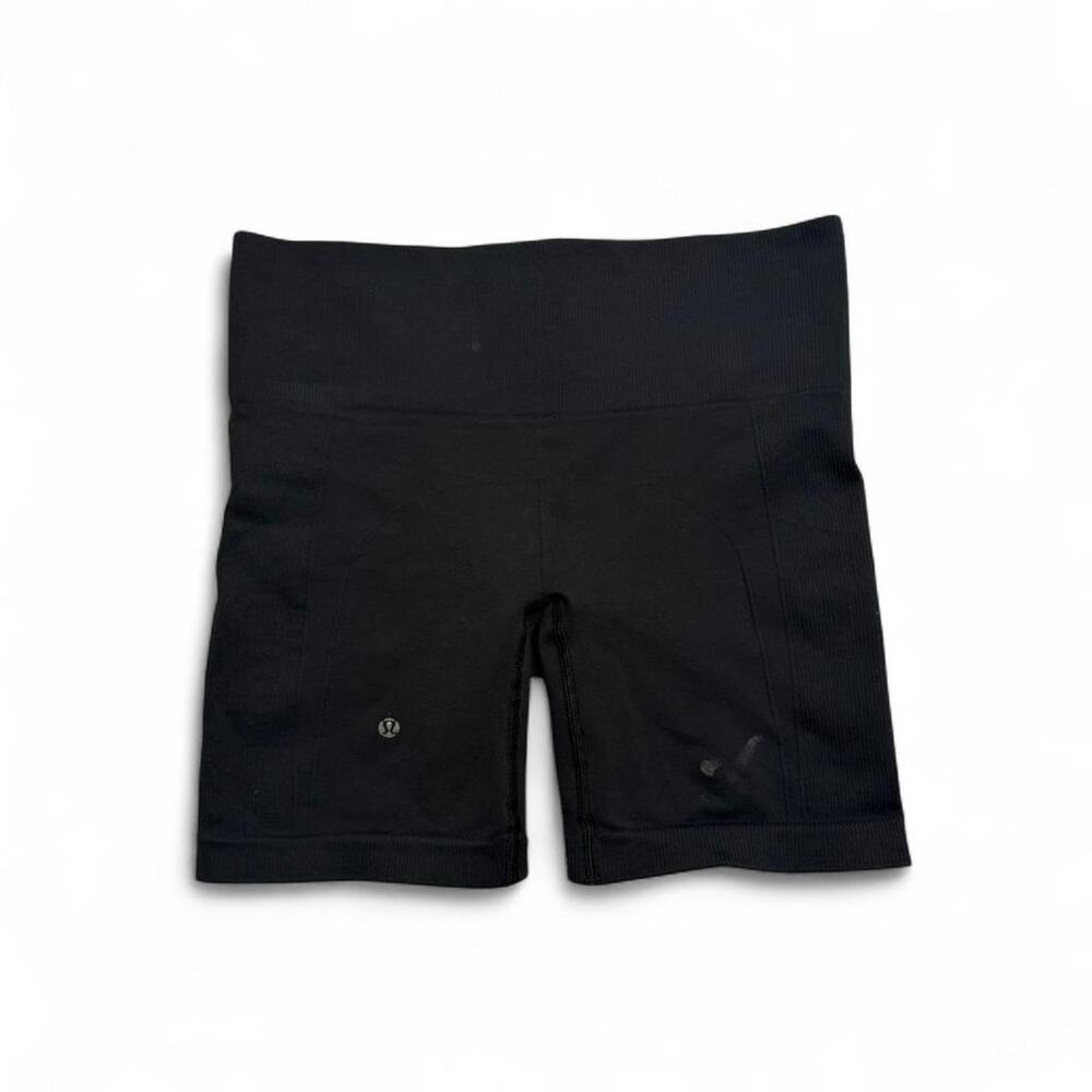 Black Lululemon Shorts Women Size 4 outdoor casual workout